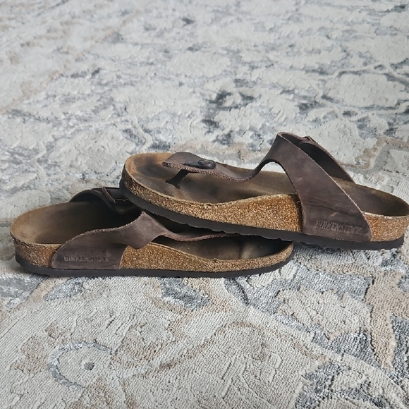Birkenstock Gizen Leather Sandals - Picture 4 of 6